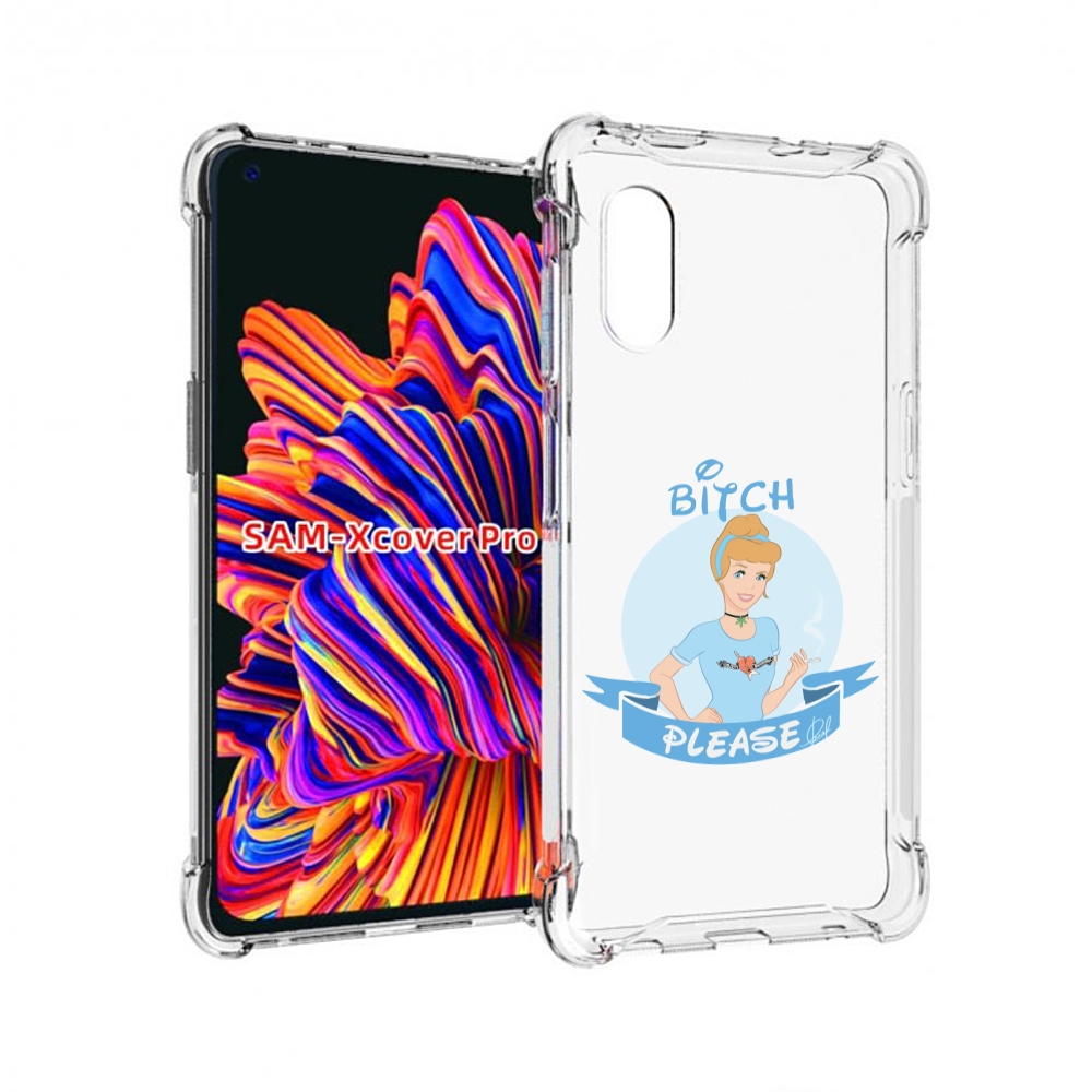 

Чехол MyPads принцесса-эльза женский для Samsung Galaxy Xcover Pro 1, Прозрачный, Tocco