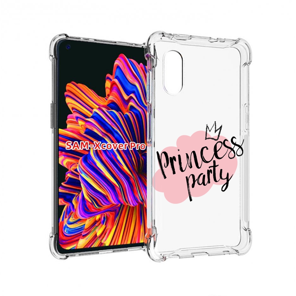 

Чехол MyPads принцессная-вечеринка для Samsung Galaxy Xcover Pro 1, Прозрачный, Tocco