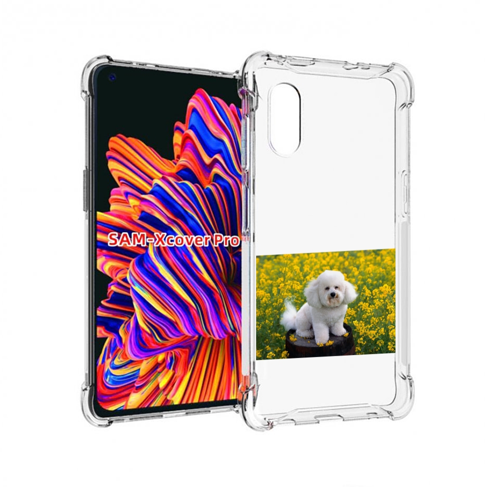 

Чехол MyPads пудель белыи для Samsung Galaxy Xcover Pro 1, Прозрачный, Tocco