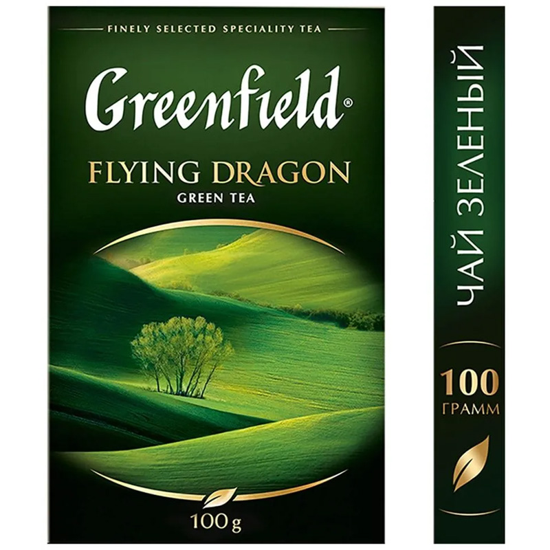 Чай Greenfield Flying Dragon зелёный 100г