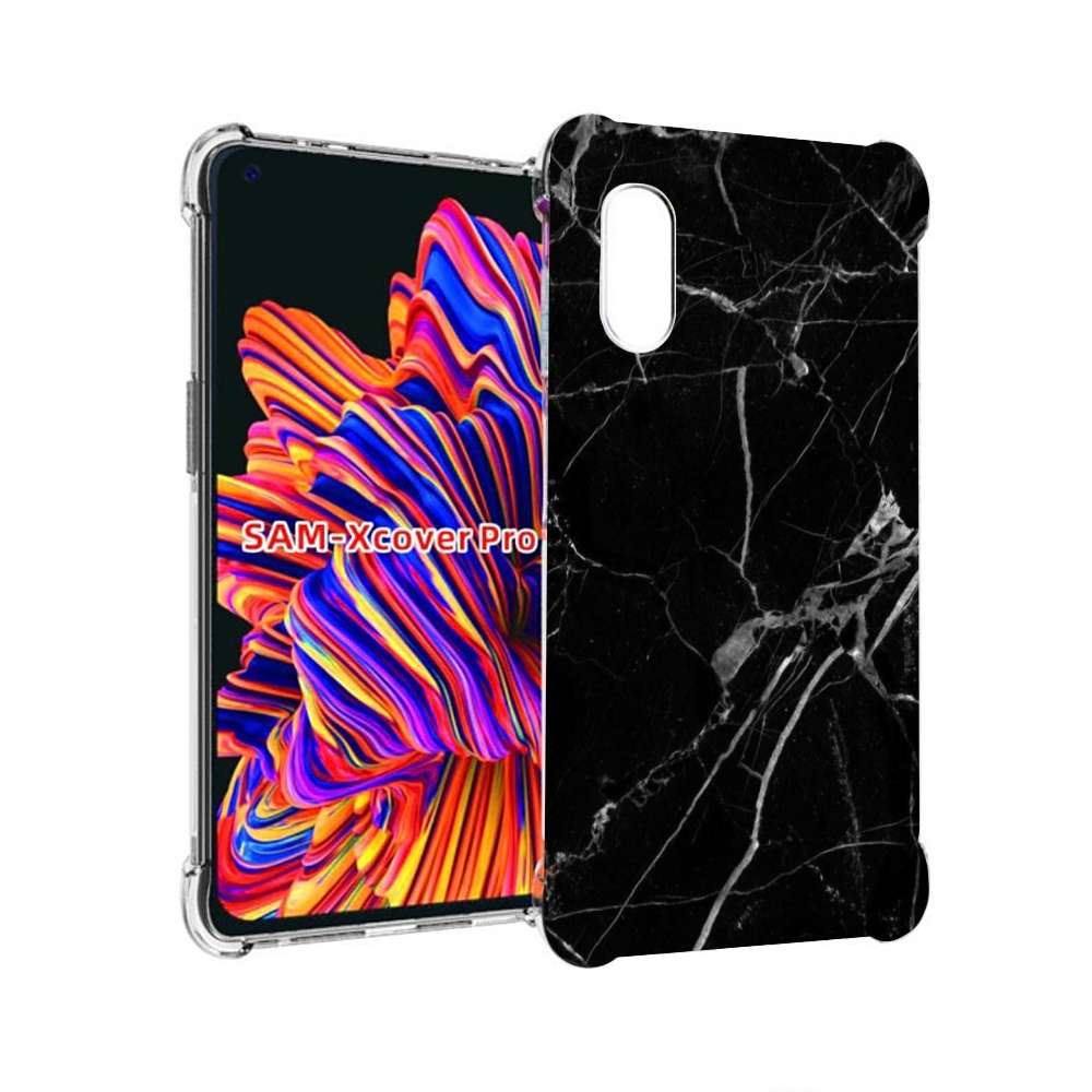 

Чехол MyPads разбитое стекло для Samsung Galaxy Xcover Pro 1, Прозрачный, Tocco