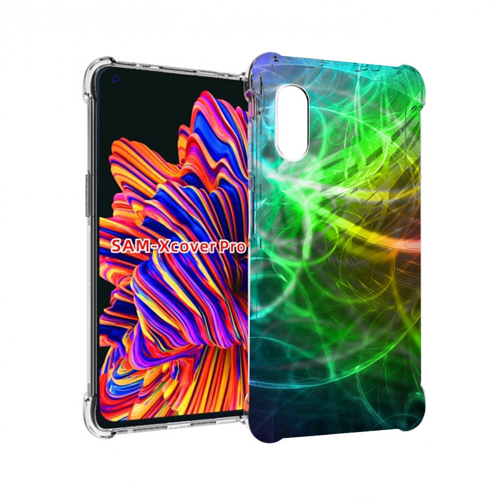 

Чехол MyPads разноцветная-абстракция-линиями для Samsung Galaxy Xcover Pro 1, Прозрачный, Tocco