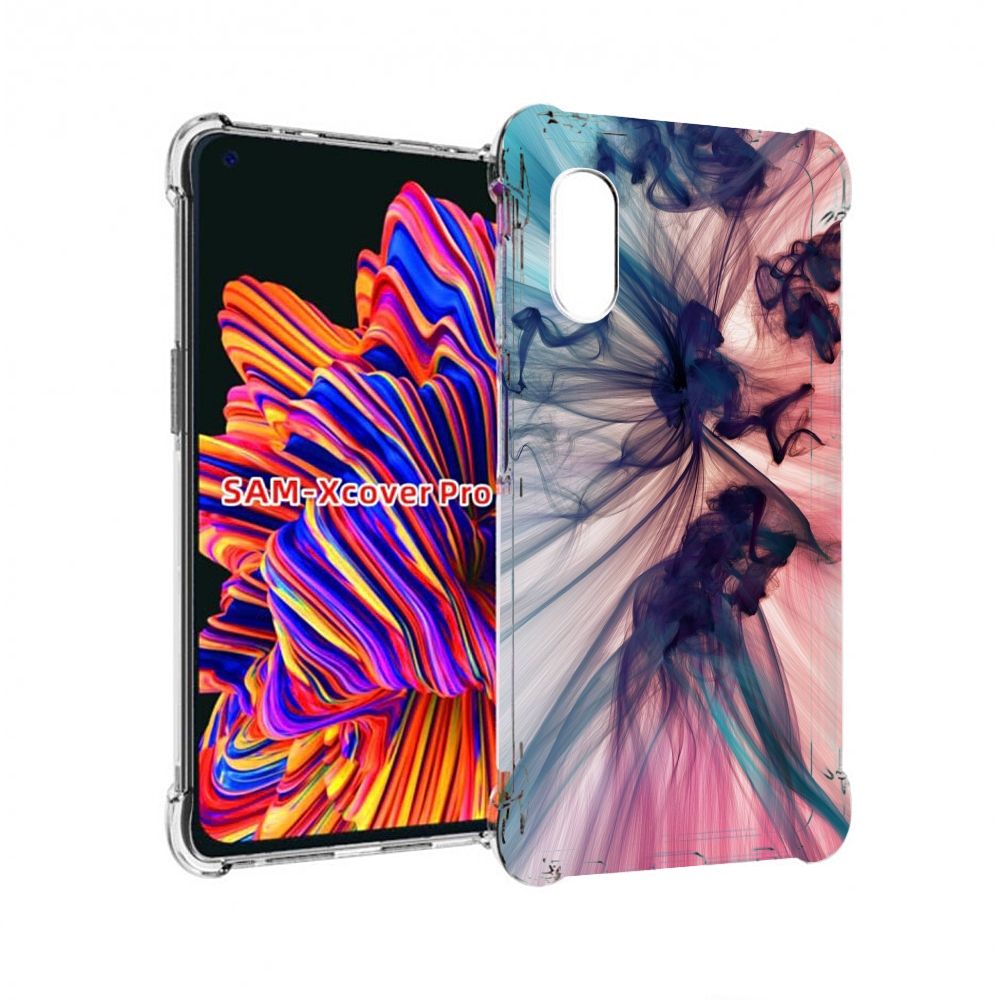 

Чехол MyPads разноцветный дым для Samsung Galaxy Xcover Pro 1, Прозрачный, Tocco