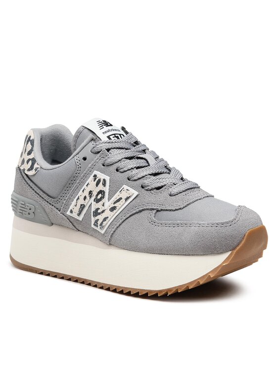 

Кроссовки женские WL574ZDB New Balance серый 40,5 EU, WL574ZDB