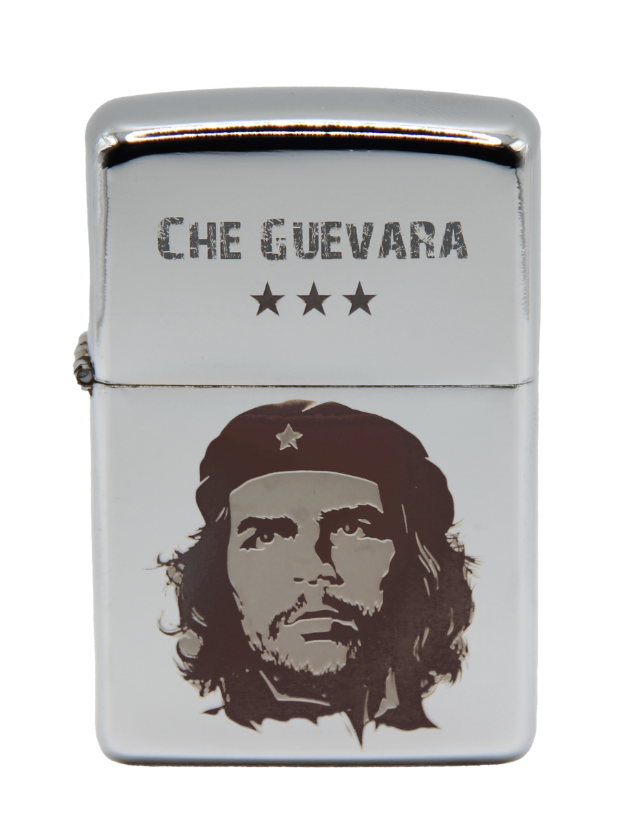 фото Зажигалка бензиновая классическая с гравировкой che guevara lighters