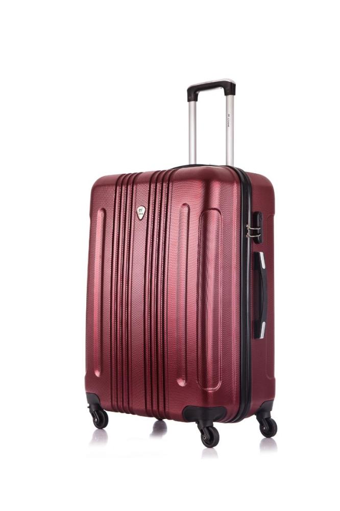 

Чемодан унисекс L'Case Bangkok винный, 54,5х34х20 см, Бордовый, Bangkok XS