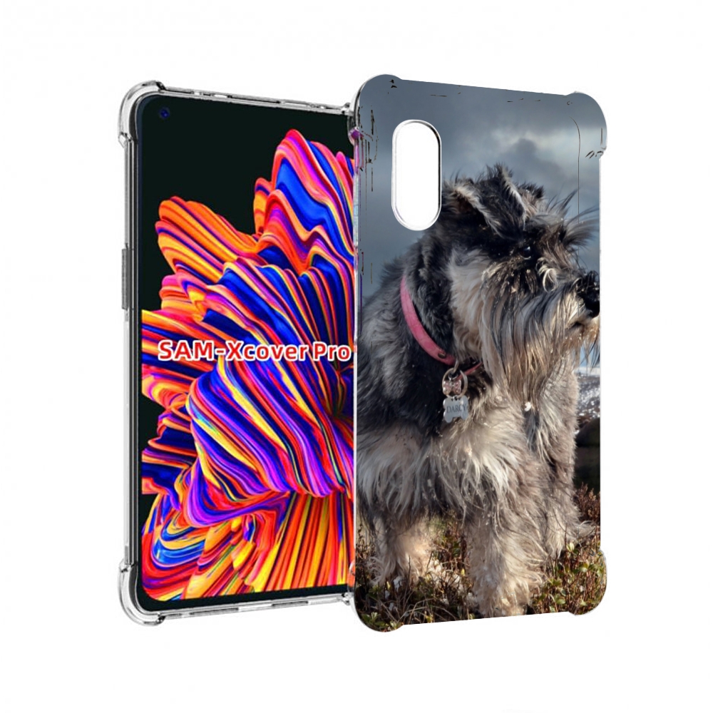 

Чехол MyPads ризеншнауцер 2 для Samsung Galaxy Xcover Pro 1, Прозрачный, Tocco