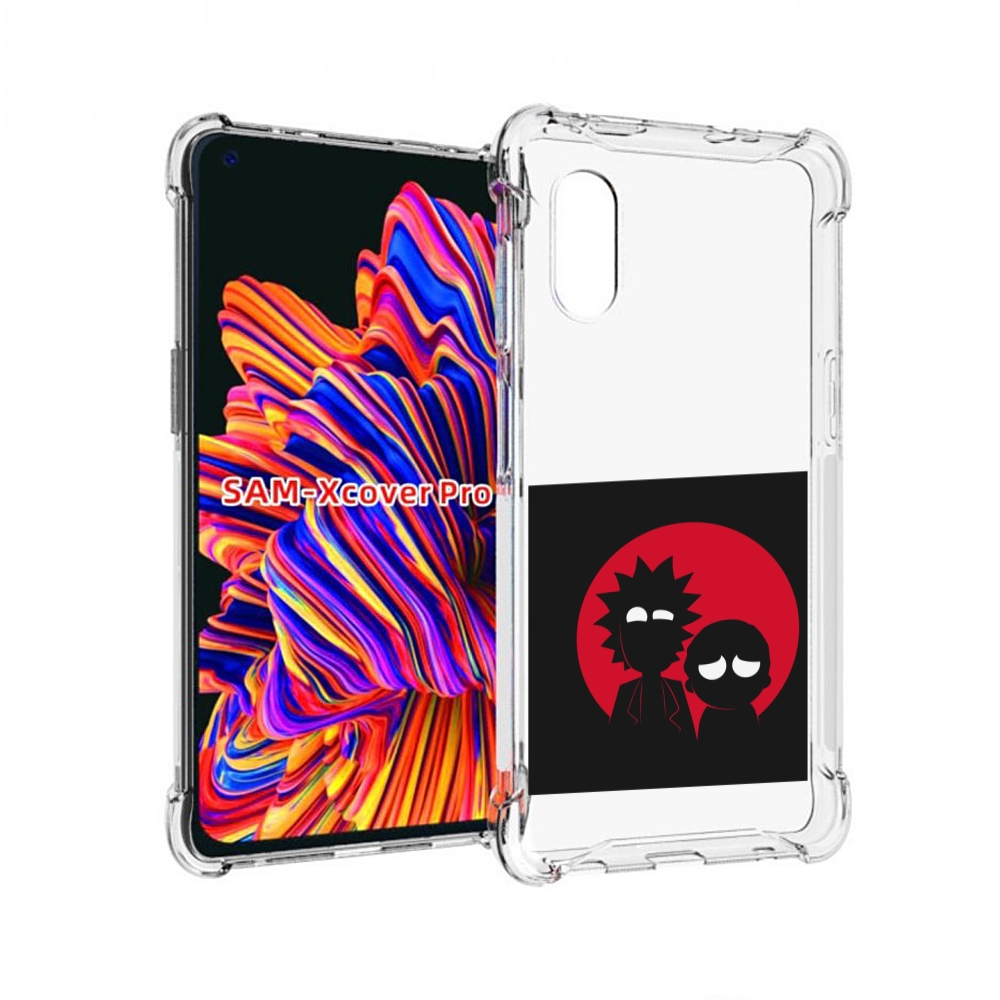 

Чехол MyPads рик и морти в тени для Samsung Galaxy Xcover Pro 1, Прозрачный, Tocco