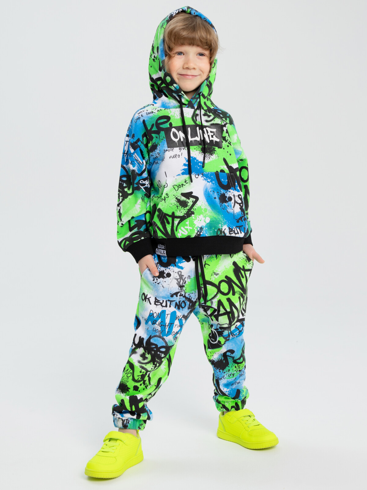 

Худи детское PlayToday Kids 12312245, разноцветный, 98, 12312245