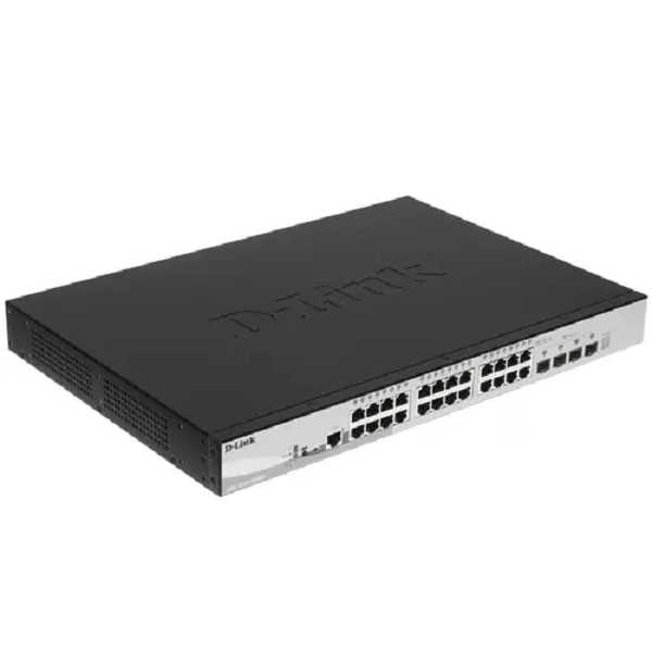 Коммутатор D-Link DGS-1510-28XMP DGS-1510-28XMP/A1A черный