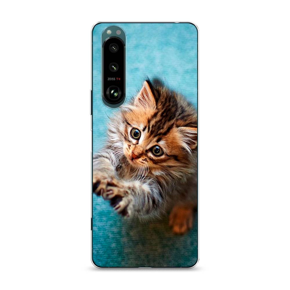 

Чехол Awog на Sony Xperia 1 III "Котенок просит есть", Разноцветный, 54850-2