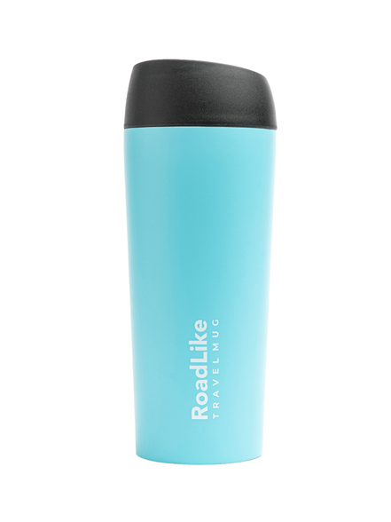 фото Термокружка roadlike travel mug 450мл, голубой