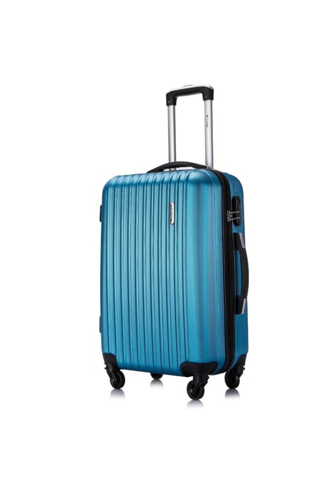 

Чемодан унисекс L'Case Krabi синий, 62.5х41.5х24.5 см, Krabi M