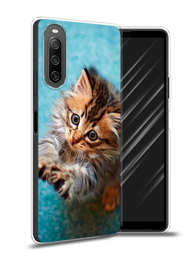 

Чехол Awog на Sony Xperia 10 IV "Котенок просит есть", Разноцветный, 55250-2