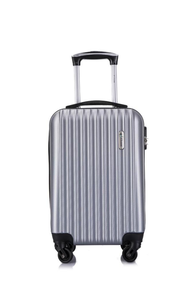 

Чемодан унисекс L'Case Krabi серый, 53х33.5х20.5 см, Krabi XS