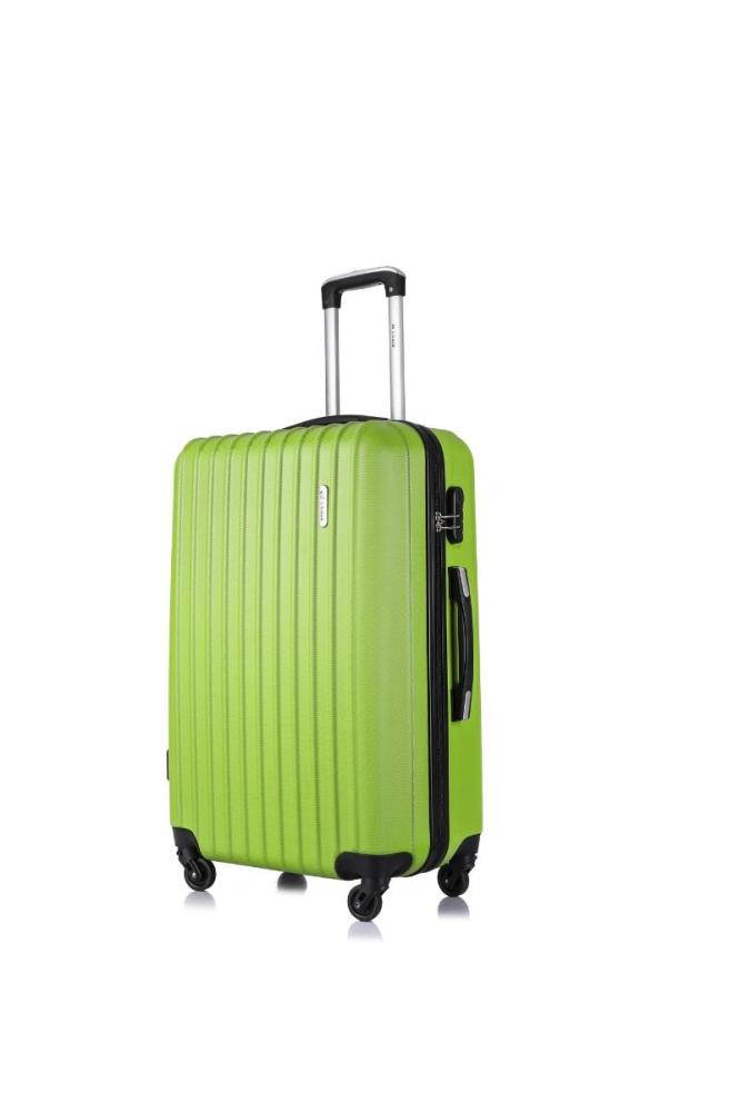 

Чемодан унисекс L'Case Krabi зеленый, 62.5х41.5х24.5 см, Krabi M