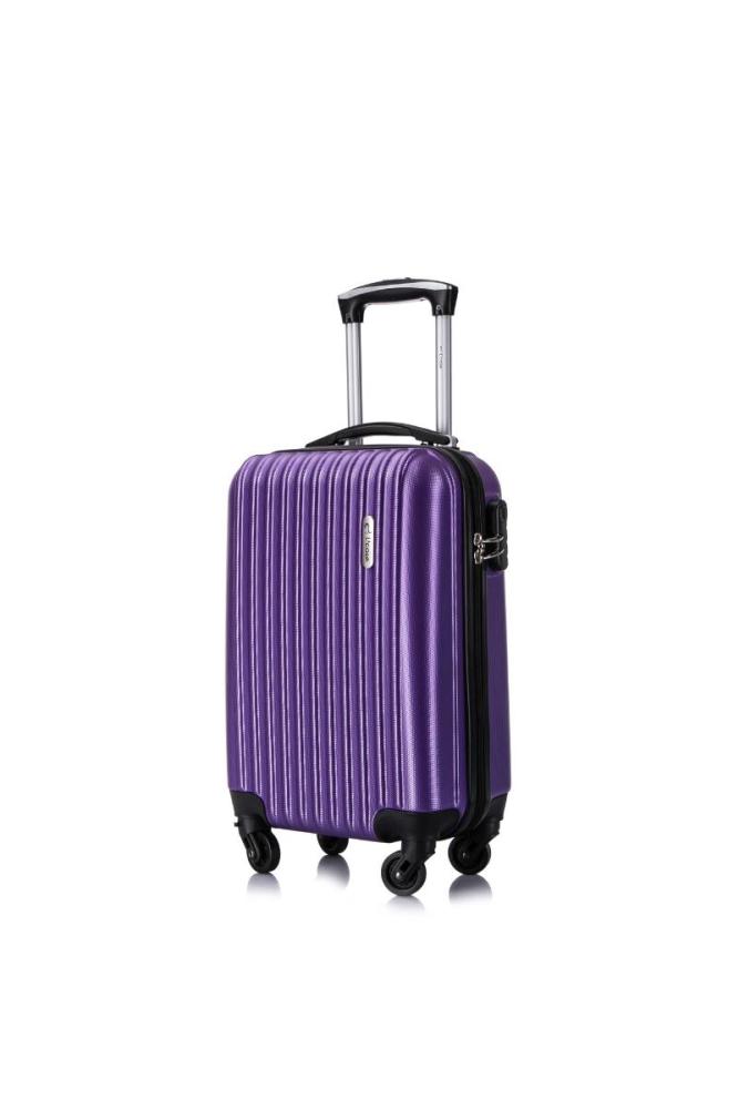 

Чемодан унисекс L'Case Krabi фиолетовый, 53х33.5х20.5 см, Krabi XS
