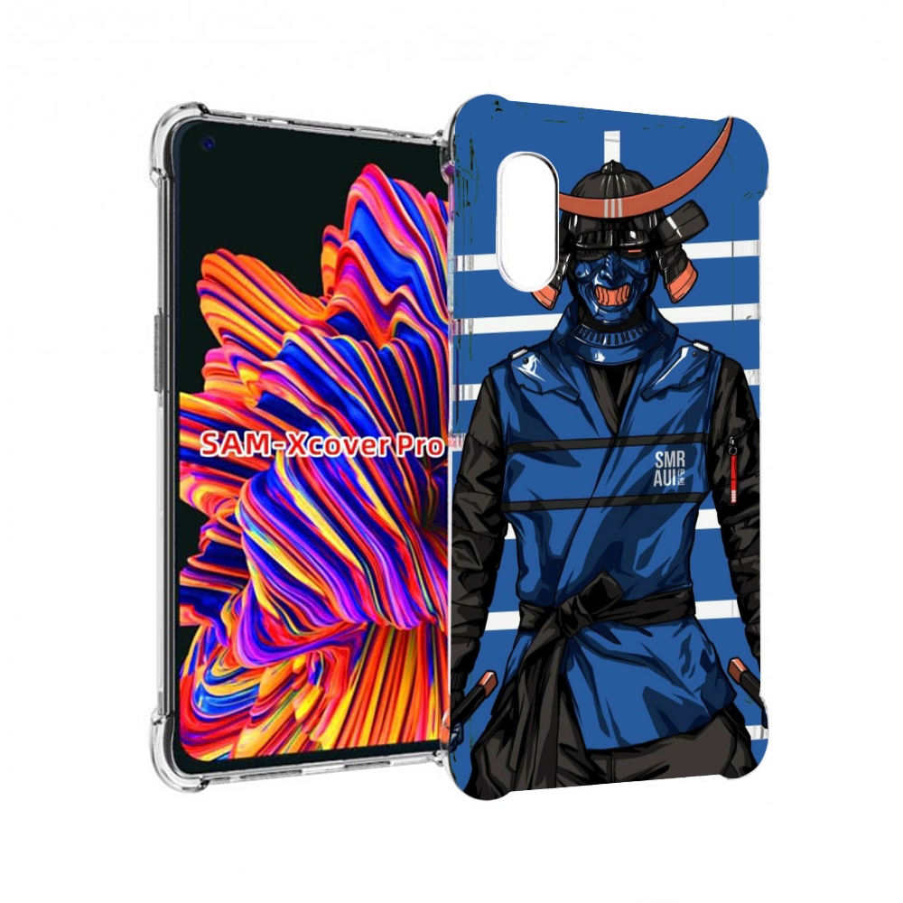 

Чехол MyPads самурай в синей форме для Samsung Galaxy Xcover Pro 1, Прозрачный, Tocco