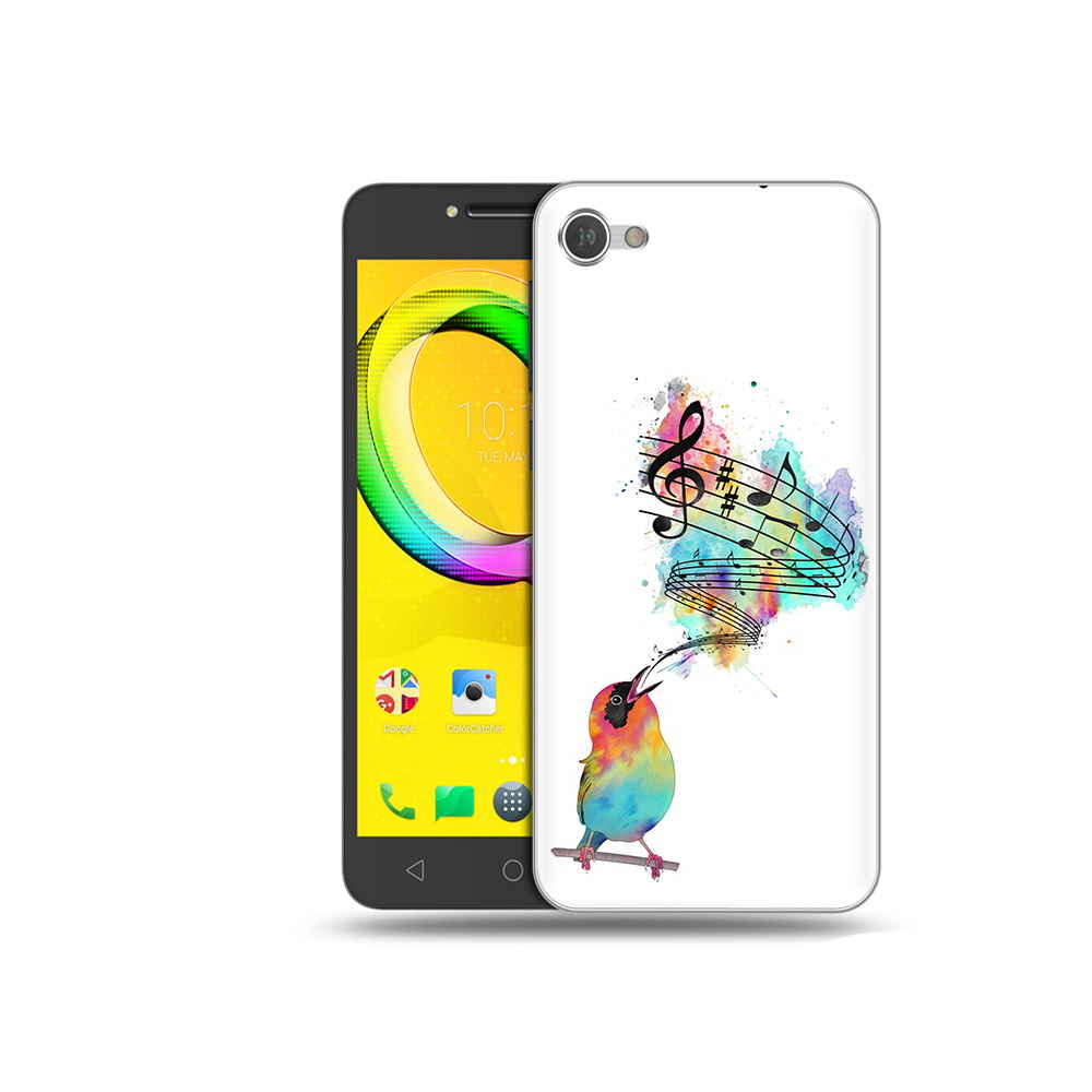 

Чехол MyPads Tocco для Alcatel A5 певчая птичка (PT67387.664.536), Прозрачный, Tocco
