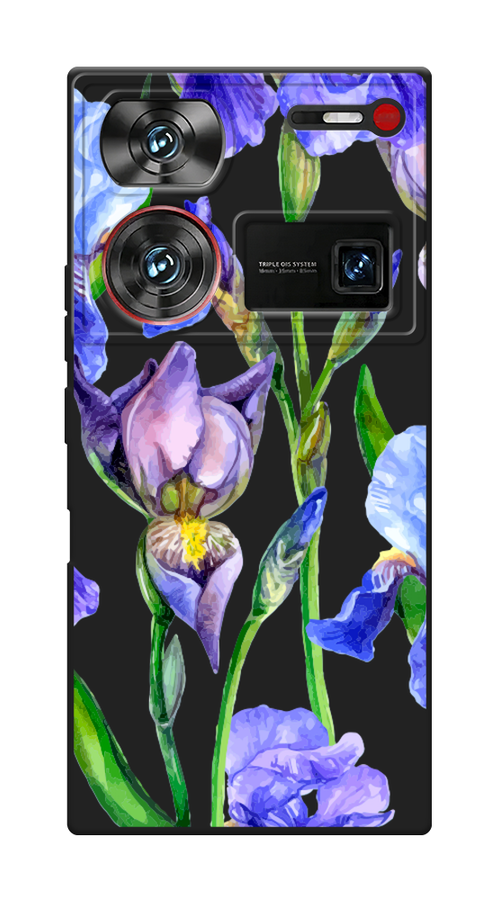 

Чехол Awog на ZTE Nubia Z60 Ultra "Синие ирисы", Фиолетовый;голубой;зеленый, 136752-1