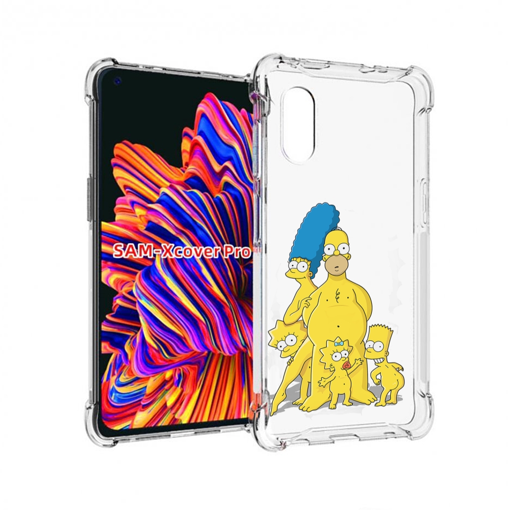 

Чехол MyPads семья-симпсонов для Samsung Galaxy Xcover Pro 1, Прозрачный, Tocco