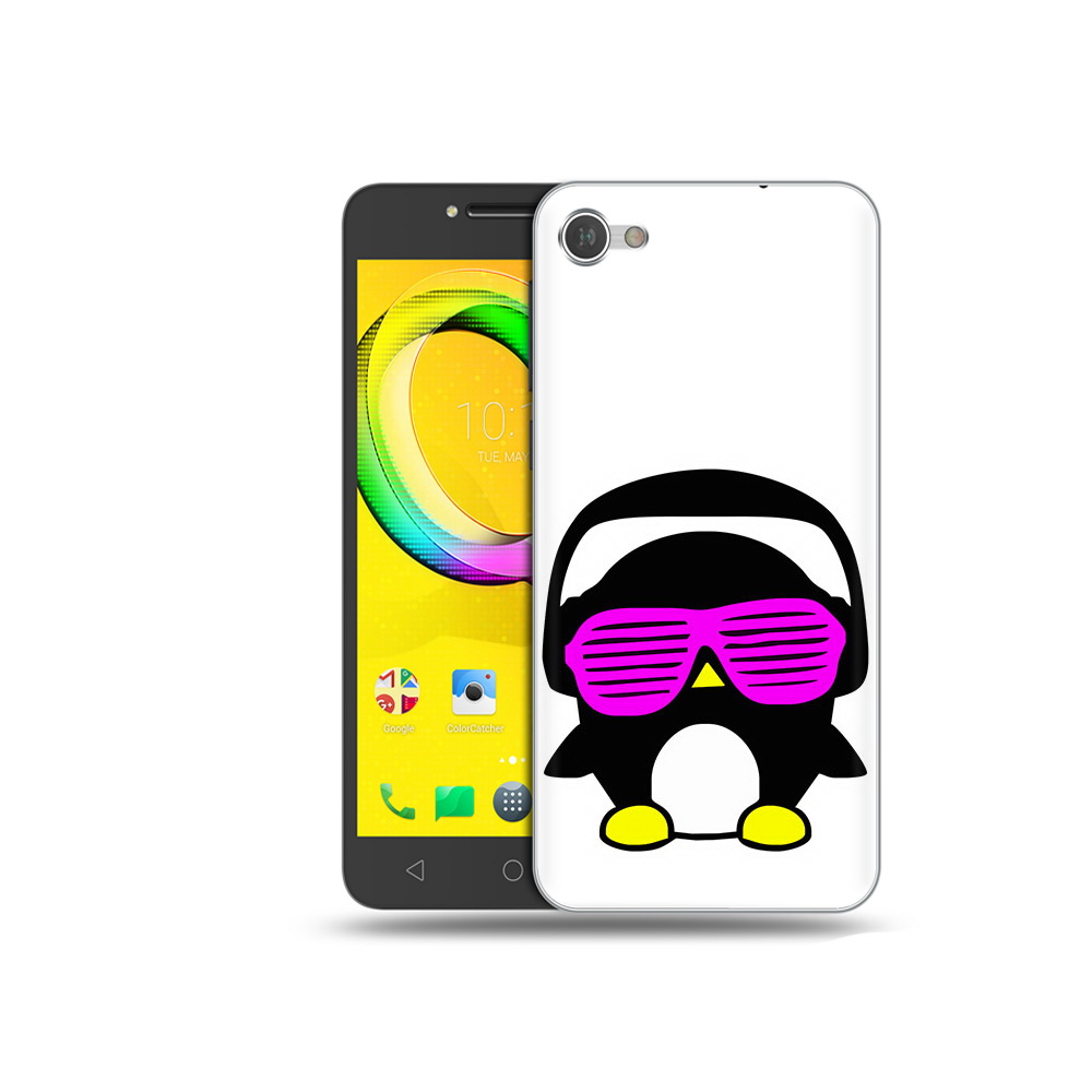 

Чехол MyPads Tocco для Alcatel A5 пингвин (PT67387.664.541), Прозрачный, Tocco
