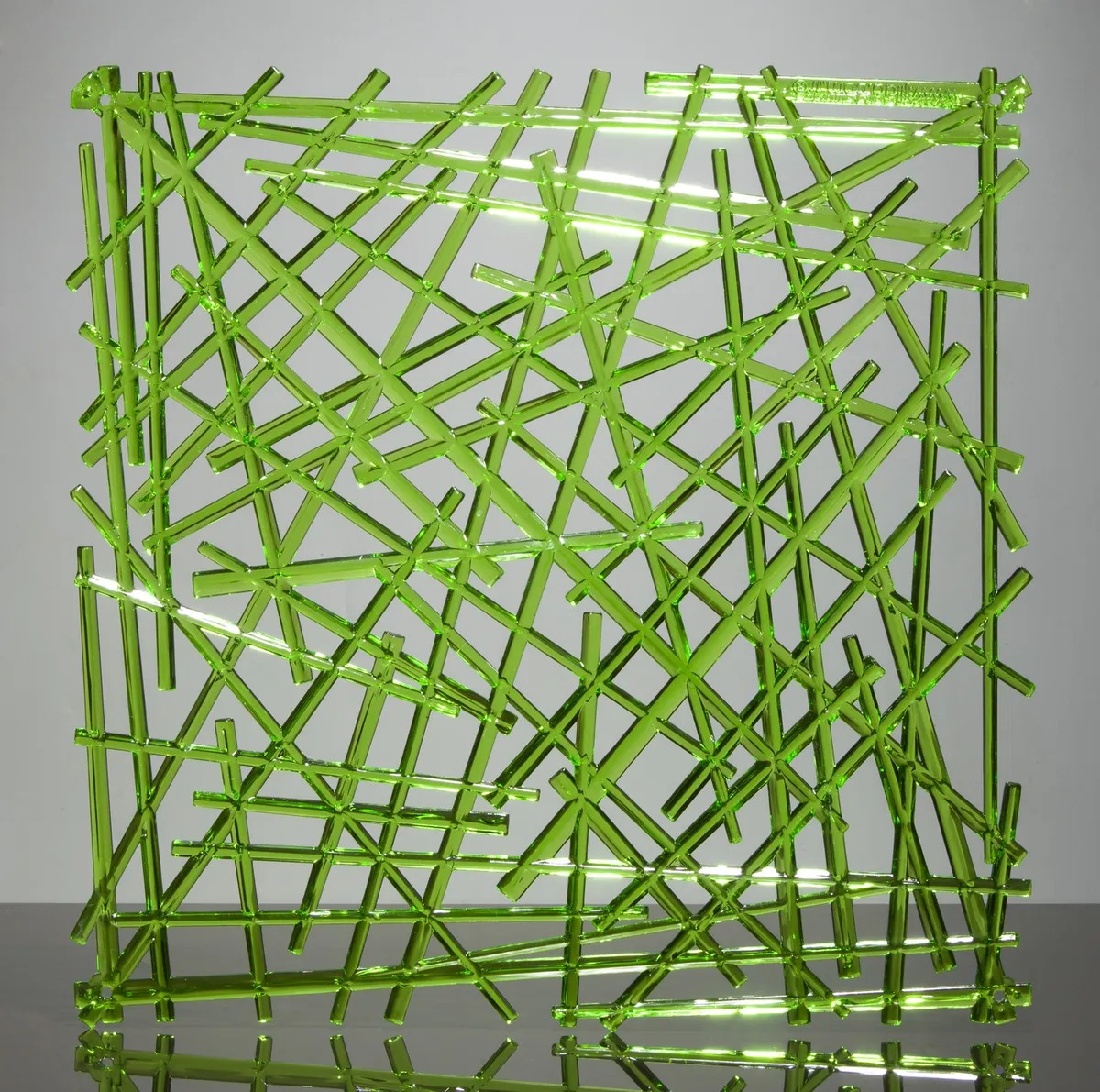 Комплект декоративных панелей Jilda Хворост K/SR407Green, цвет зеленый