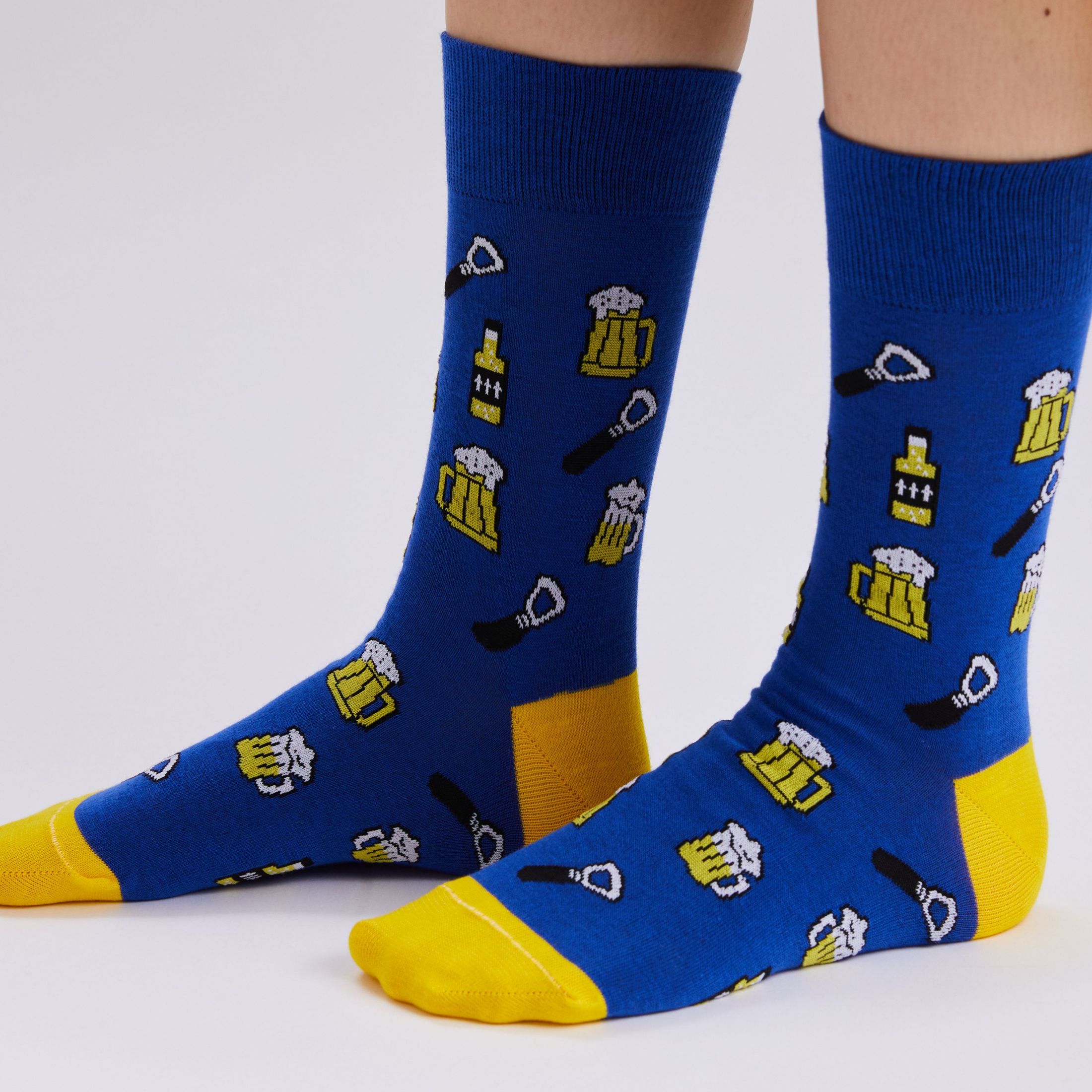 

Носки унисекс St. Friday Socks 2323-1334-24/08/19 синие, Синий, 2323-1334-24/08/19