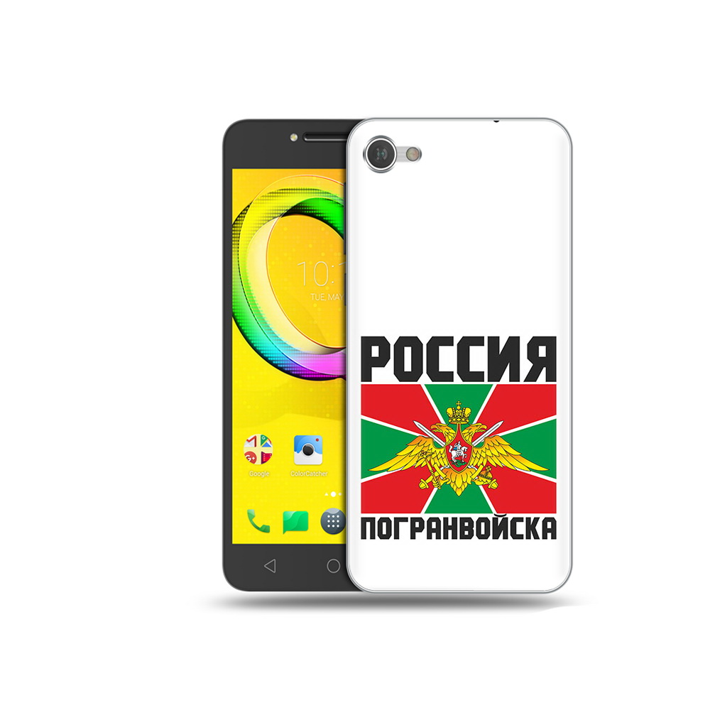 

Чехол MyPads Tocco для Alcatel A5 погранвойска (PT67387.664.548), Прозрачный, Tocco