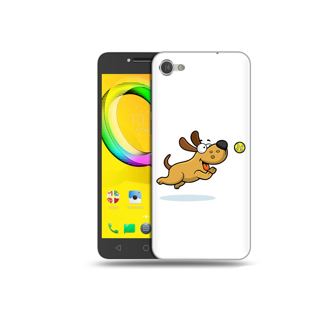 

Чехол MyPads Tocco для Alcatel A5 пёсик (PT67387.664.563), Прозрачный, Tocco