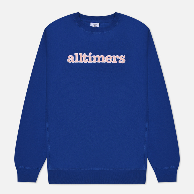 

Мужская толстовка Alltimers Stamped Embroidered Heavyweight Crew Neck синий, Размер M, Stamped Embroidered Heavyweight Crew Neck