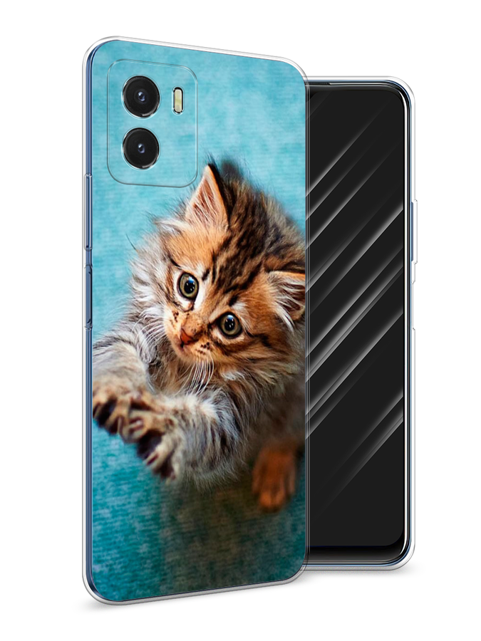

Чехол Awog на Vivo Y10 "Котенок просит есть", Разноцветный, 266450-2