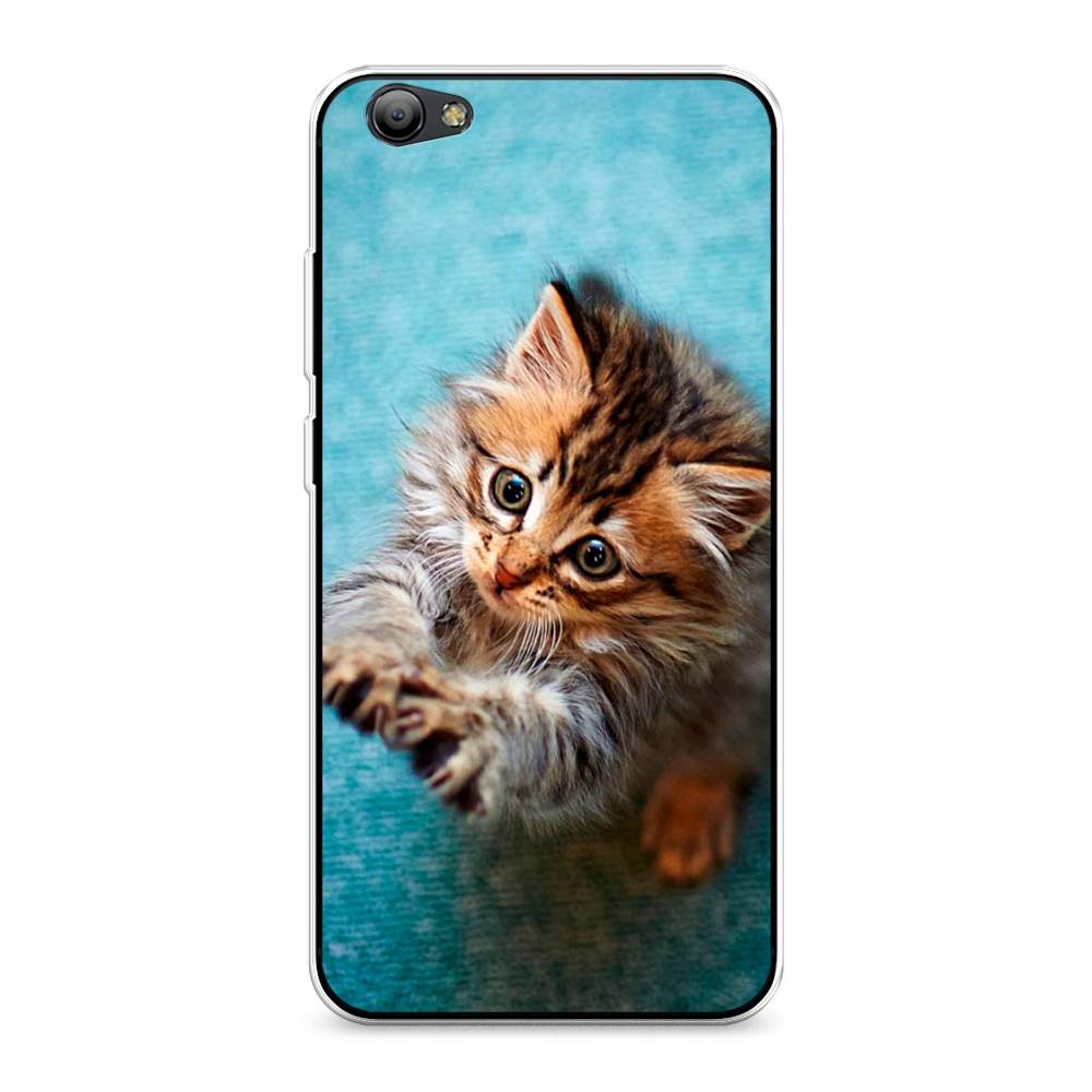 

Чехол Awog на Vivo Y65/Y66 "Котенок просит есть", Разноцветный, 260550-2