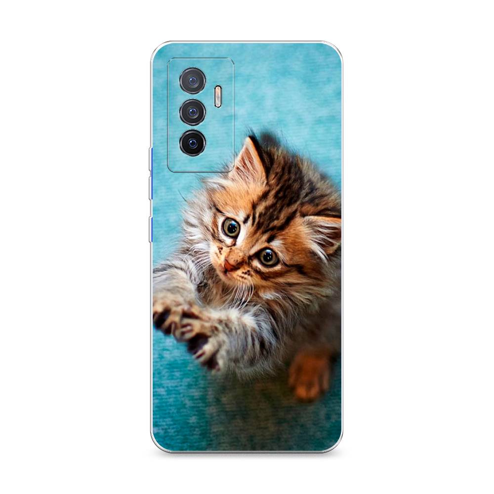 

Чехол Awog на Vivo V23e/Y75 4G "Котенок просит есть", Разноцветный, 267050-2