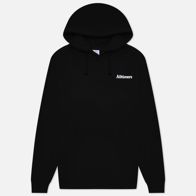 

Мужская толстовка Alltimers Mini Broadway Embroidered Hoodie чёрный, Размер S, Черный, Mini Broadway Embroidered Hoodie