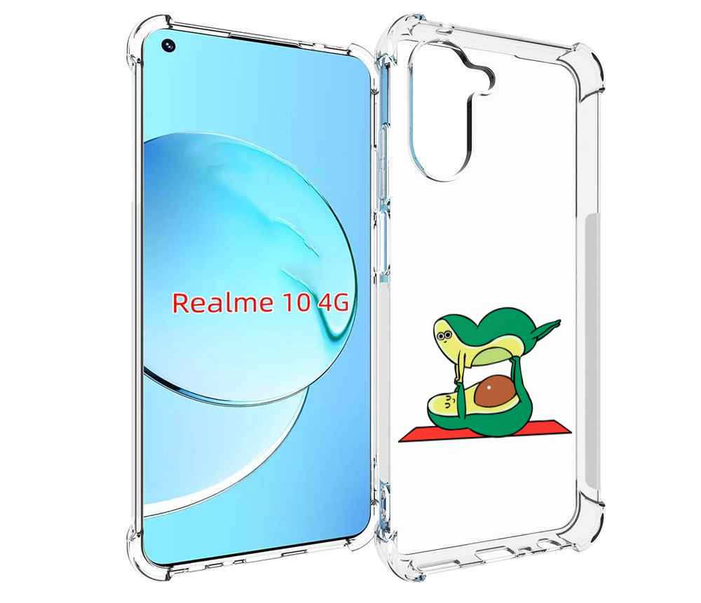 

Чехол MyPads Две-половинки для Realme 10, Прозрачный, Tocco