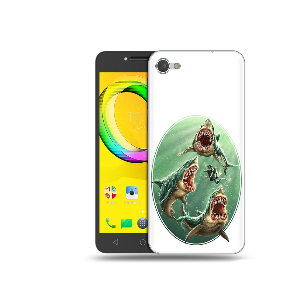 

Чехол MyPads Tocco для Alcatel A5 синяя бездна (PT67387.664.600), Прозрачный, Tocco