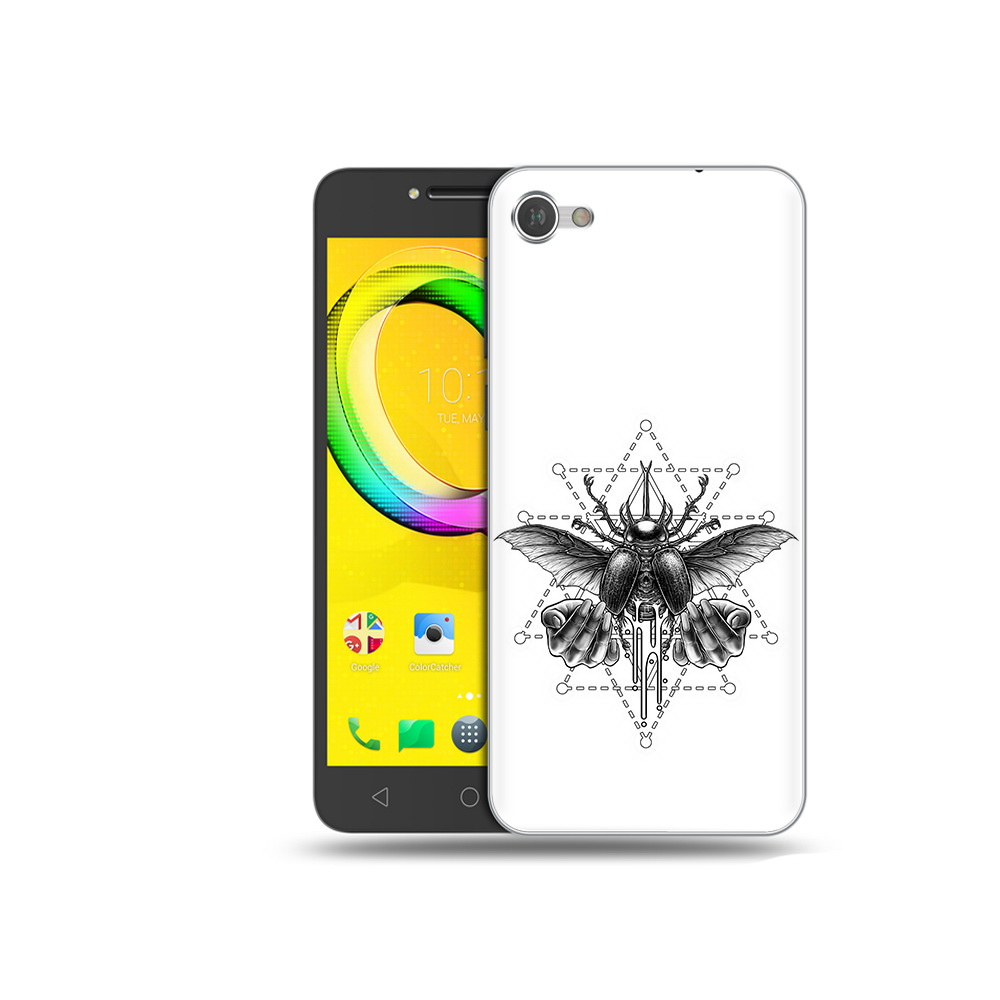 

Чехол MyPads Tocco для Alcatel A5 скарабей (PT67387.664.601), Прозрачный, Tocco