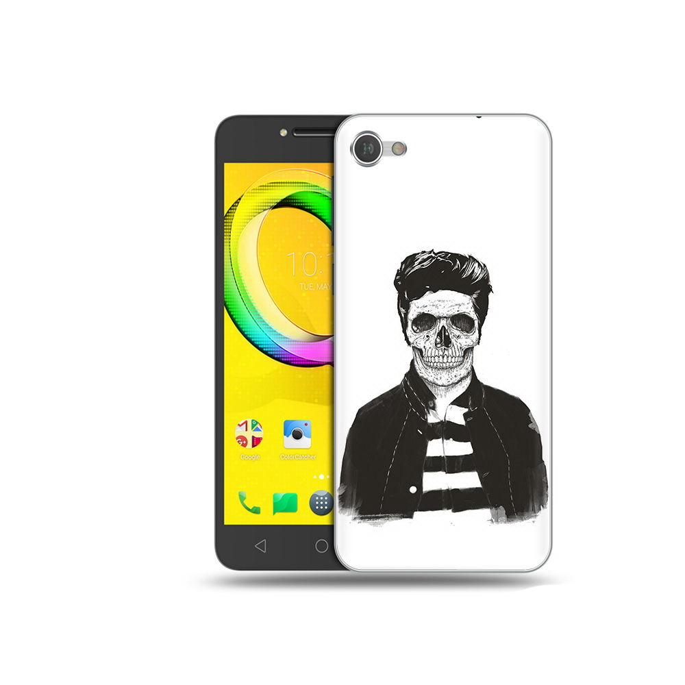 

Чехол MyPads Tocco для Alcatel A5 скелет (PT67387.664.604), Прозрачный, Tocco