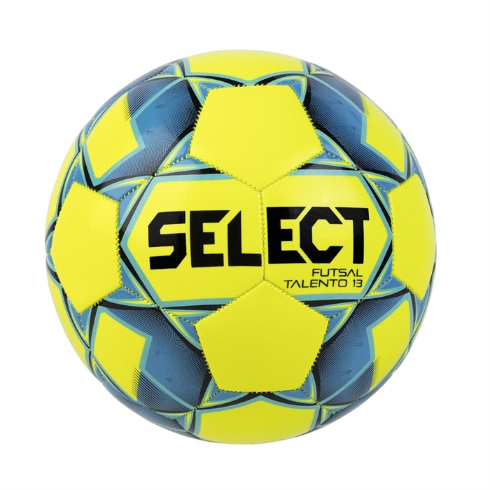 фото Футбольный мяч select futsal talento №3 yellow/blue/light blue/black