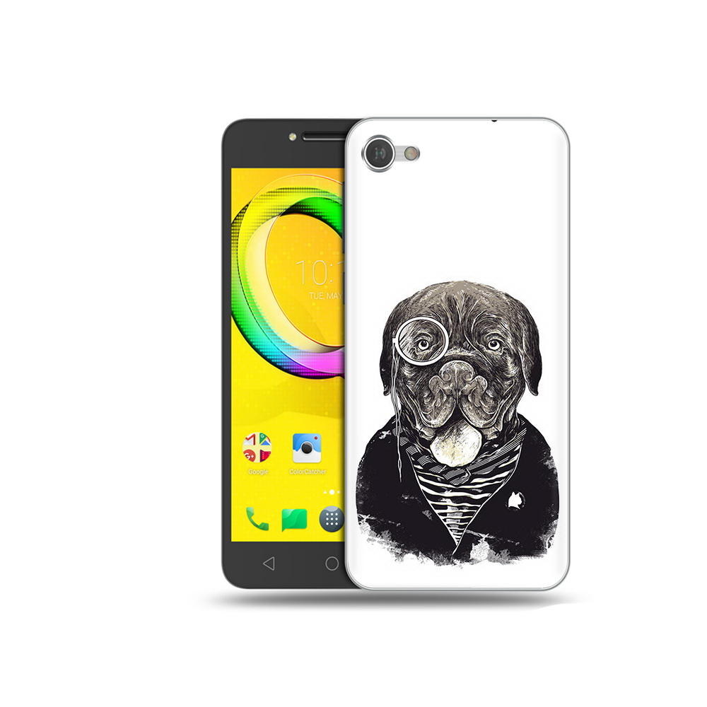 

Чехол MyPads Tocco для Alcatel A5 солидный песик (PT67387.664.615), Прозрачный, Tocco