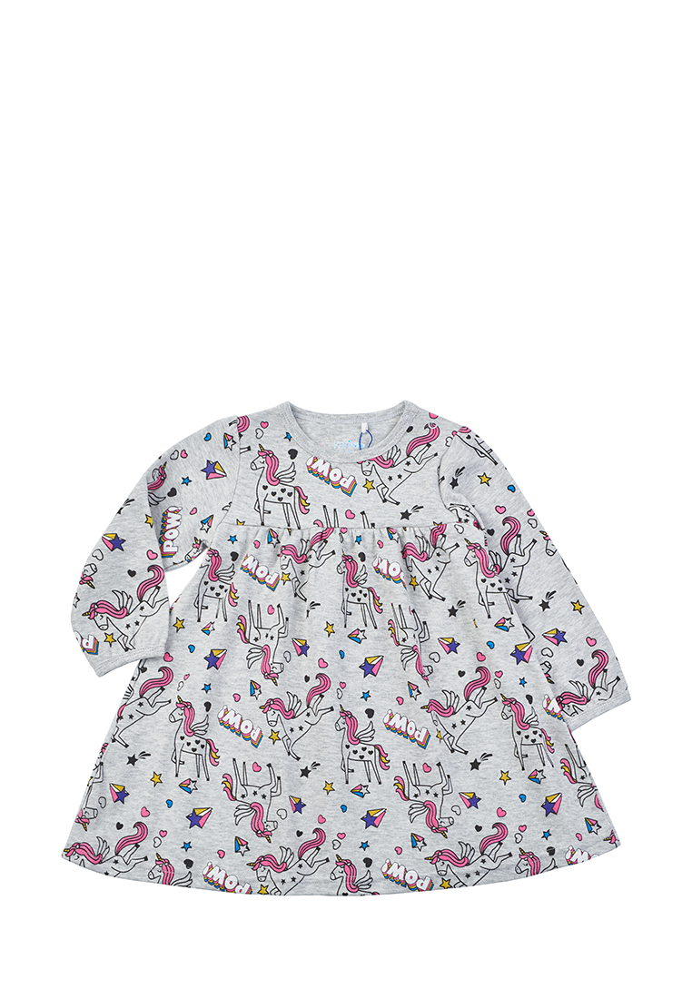 

Платье детское Kari baby AW22B05803502, светло-серый, 80, AW22B05803502