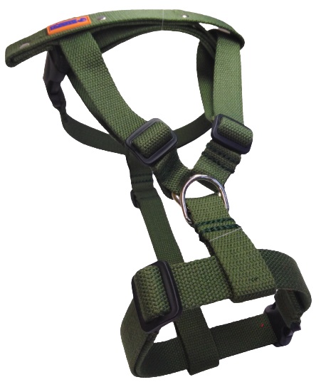 

RichPet Шлейка брезентовая Green Dog, 30 мм х 60-80 см(обхват шеи)/70-90 см(обхват груди), 12500