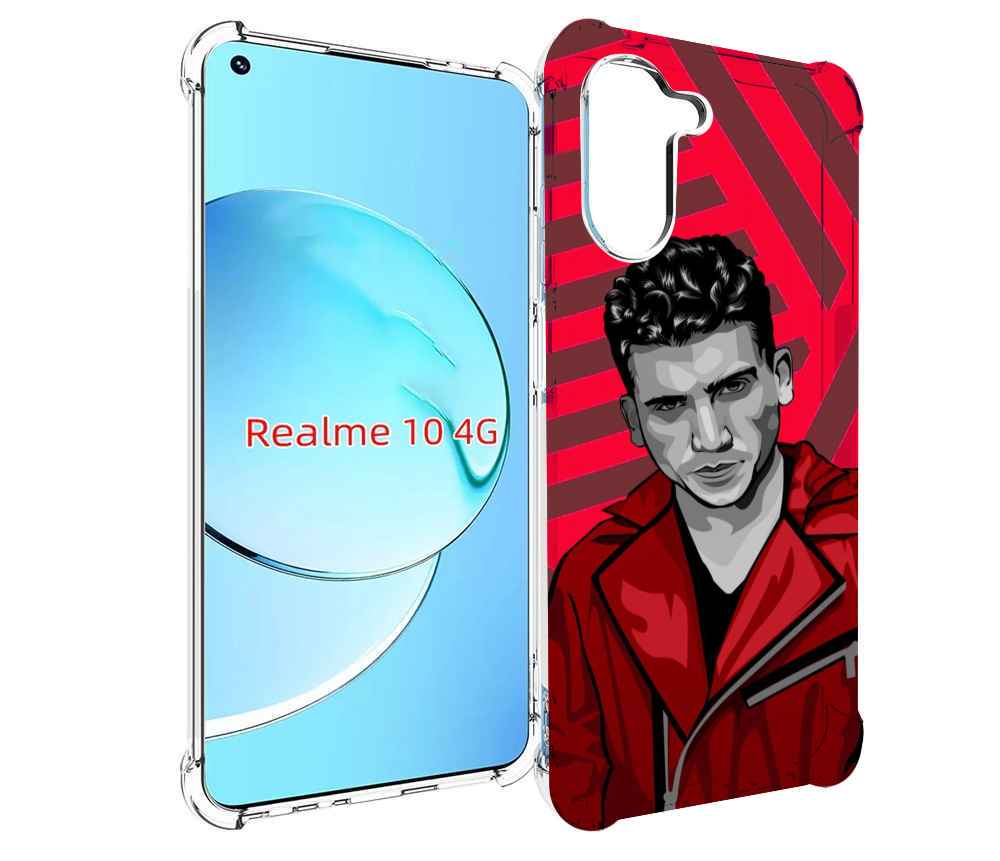 

Чехол MyPads Денвер-бумажный-дом для Realme 10, Прозрачный, Tocco