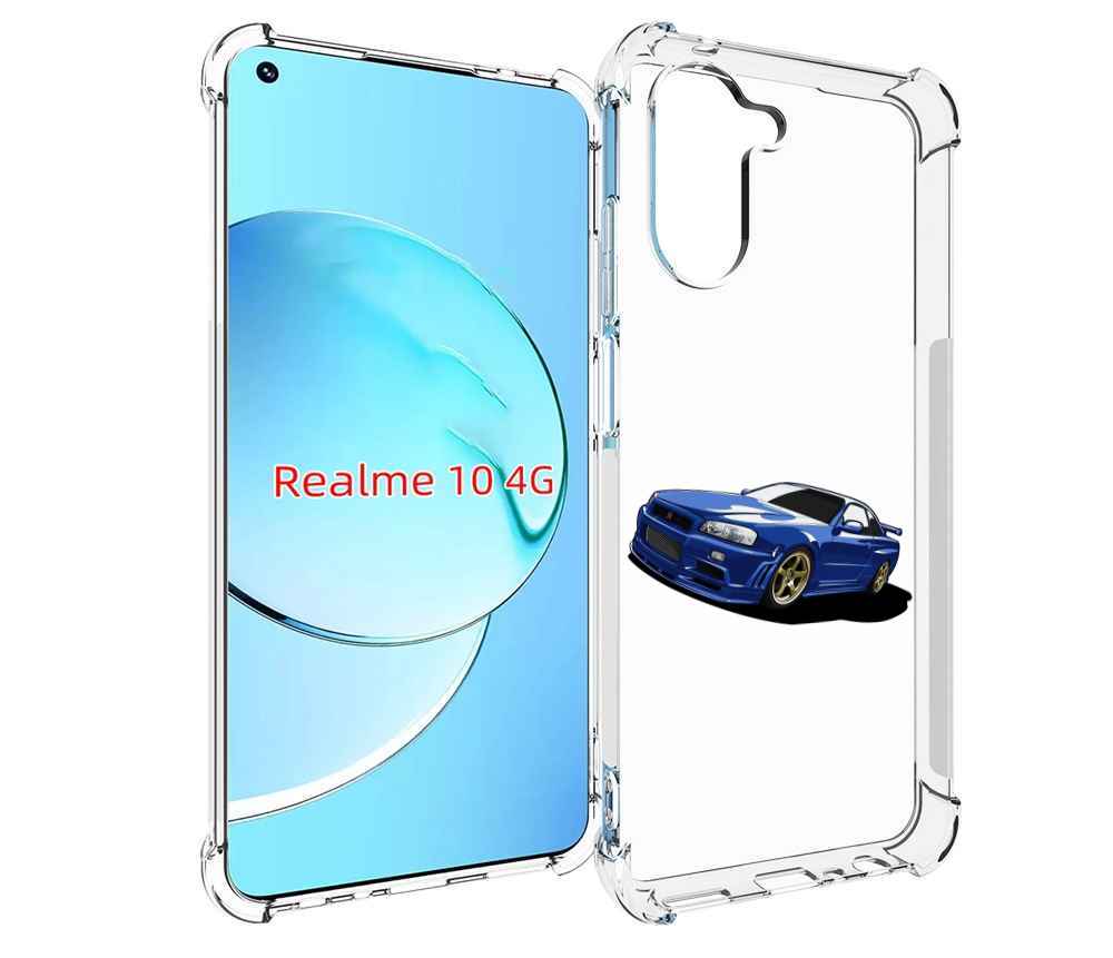 

Чехол MyPads Джитиэр для Realme 10, Прозрачный, Tocco