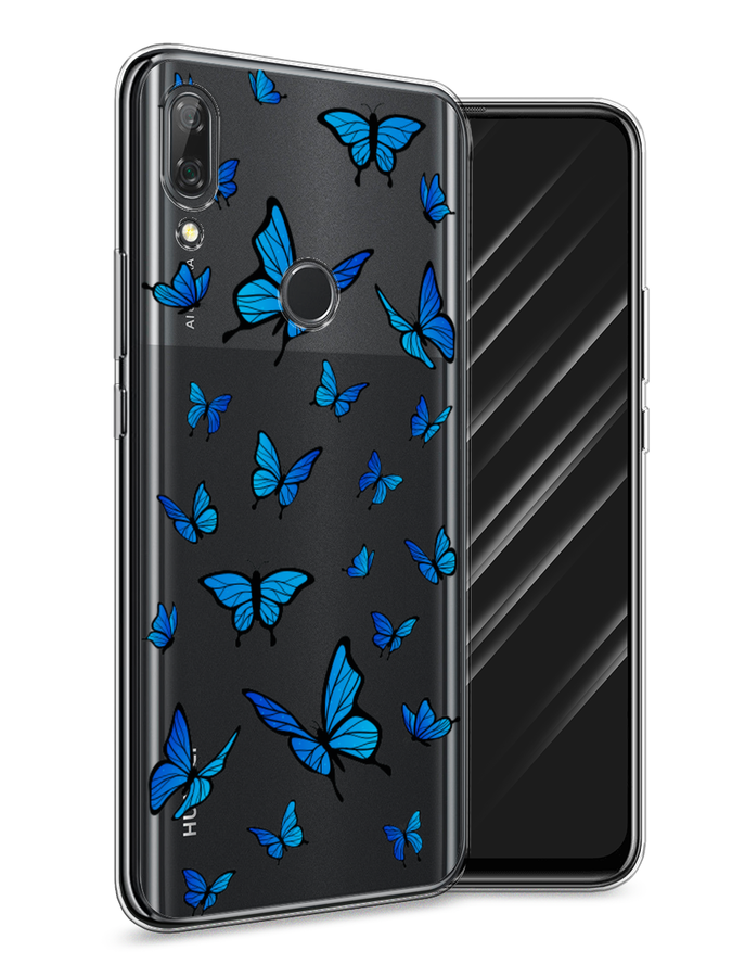 

Чехол Awog на Huawei P Smart Z "Синие бабочки", Синий;белый, 69450-1