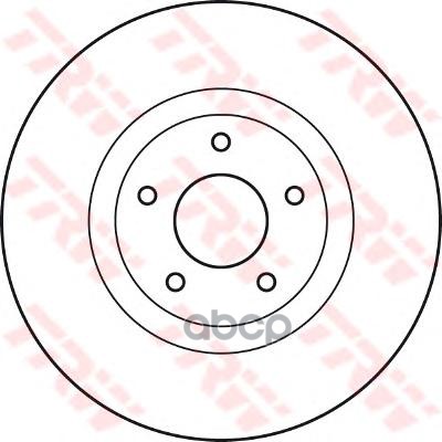 

Диск тормозной передний RENAULT KOLEOS 08-/NISSAN TRW DF4989S