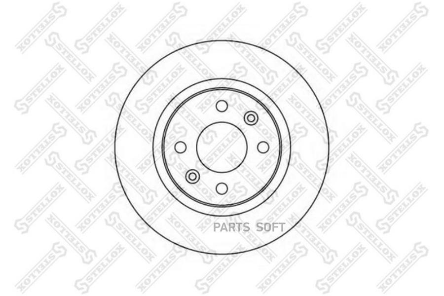

Диск тормозной передний RENAULT Logan 1,4-1,6 04-> STELLOX 60203939_SX