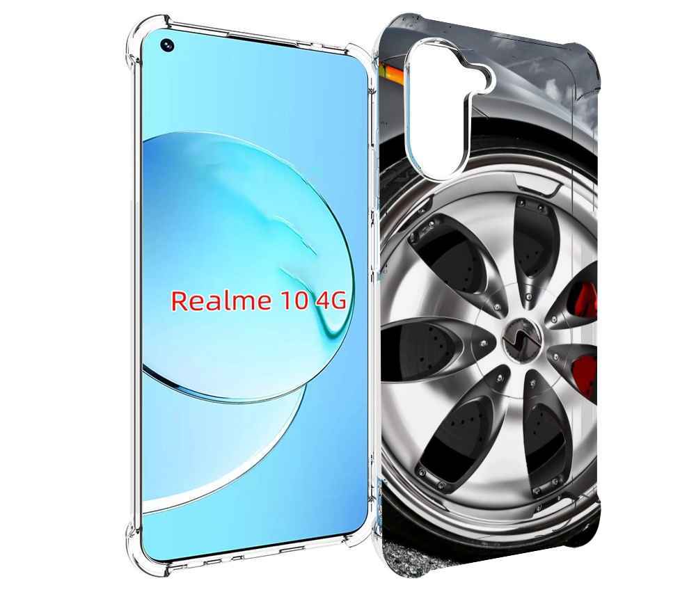 

Чехол MyPads Колесо мужской для Realme 10, Прозрачный, Tocco