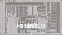 

32218 Eduard 1/32 Фототравление для P-51D gun bay, Однотонный